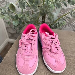 Kids Pink Sneakers Puma Palermo